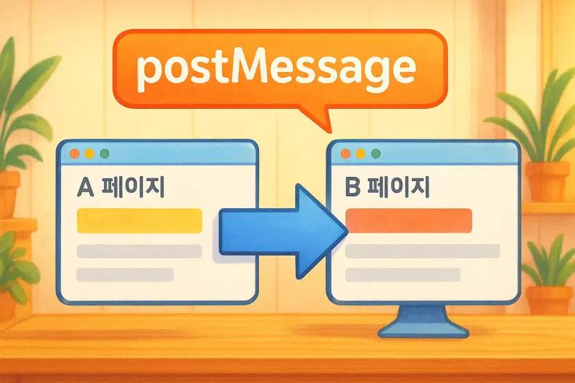 FE | postMessage를 활용해 Cross-Origin 환경에서 안전하게 데이터 전달하기